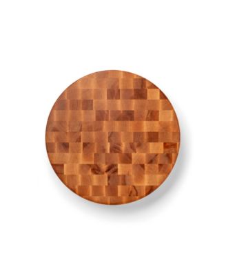CCB Series 18" Round Wooden Maple Cutting Board