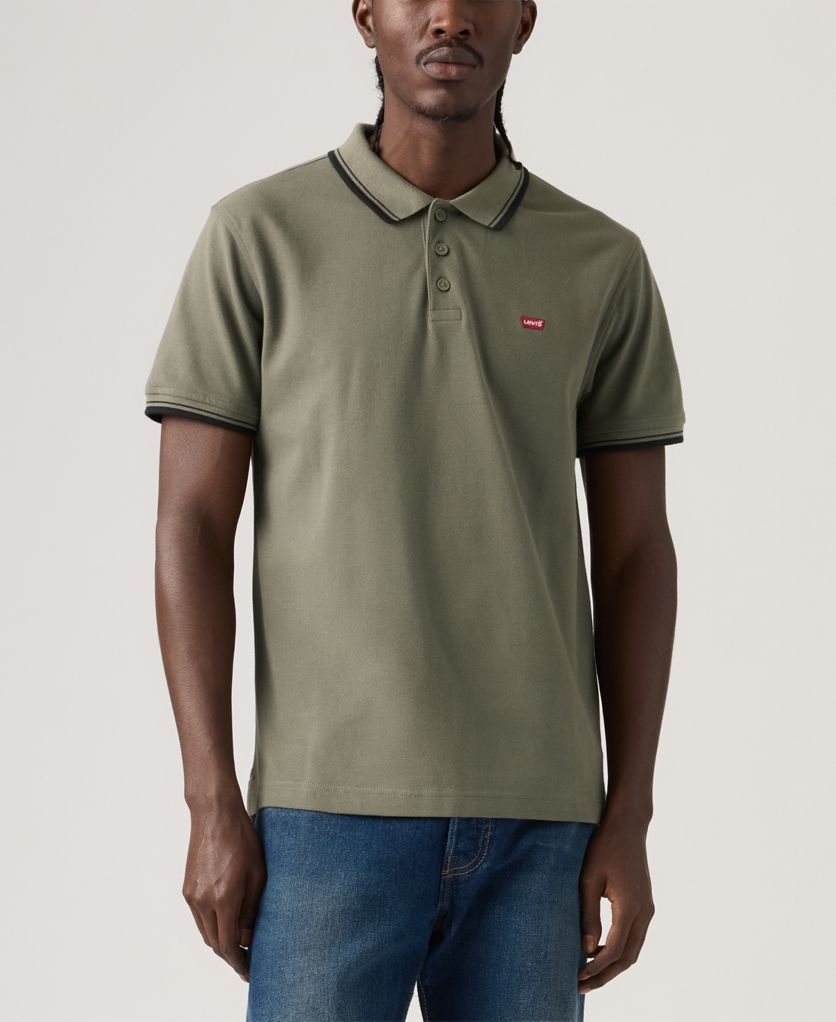 Levi's Men's Housemark Regular Fit Short Sleeve Polo Shirt