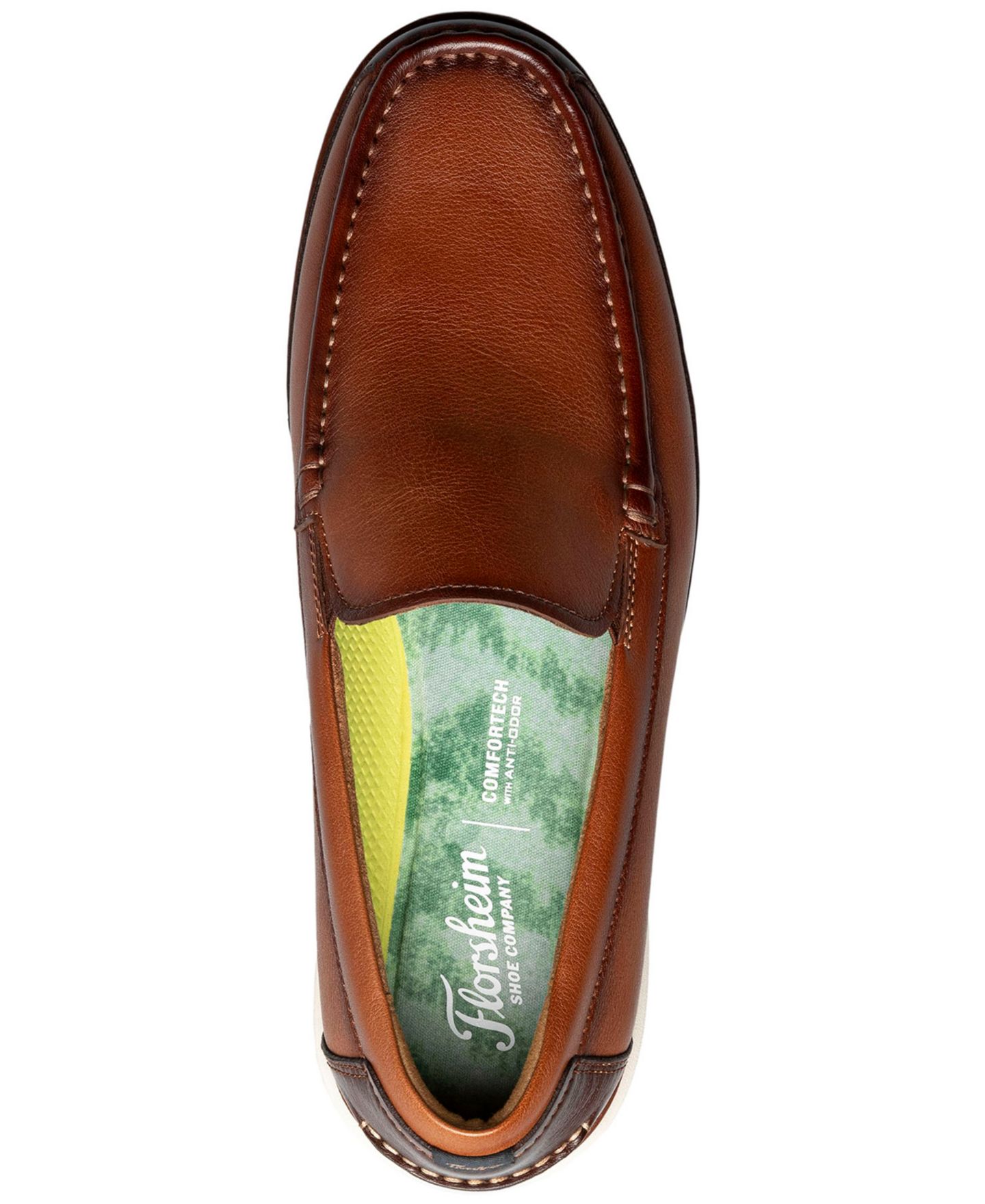 Мужские туфли Florsheim Tropics Venetian Slip-On Comfort, цвет: Коньячный — фото 4