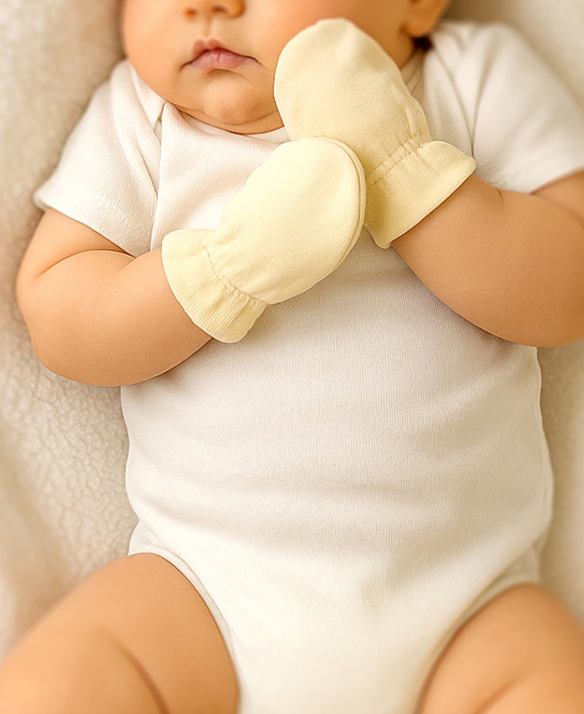 butterblu Baby Boys' or Girls' Morgan Mittens, 5-Pack