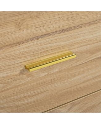 Modern 6-Drawer Dresser - Wide Chest of Drawers for Bedroom