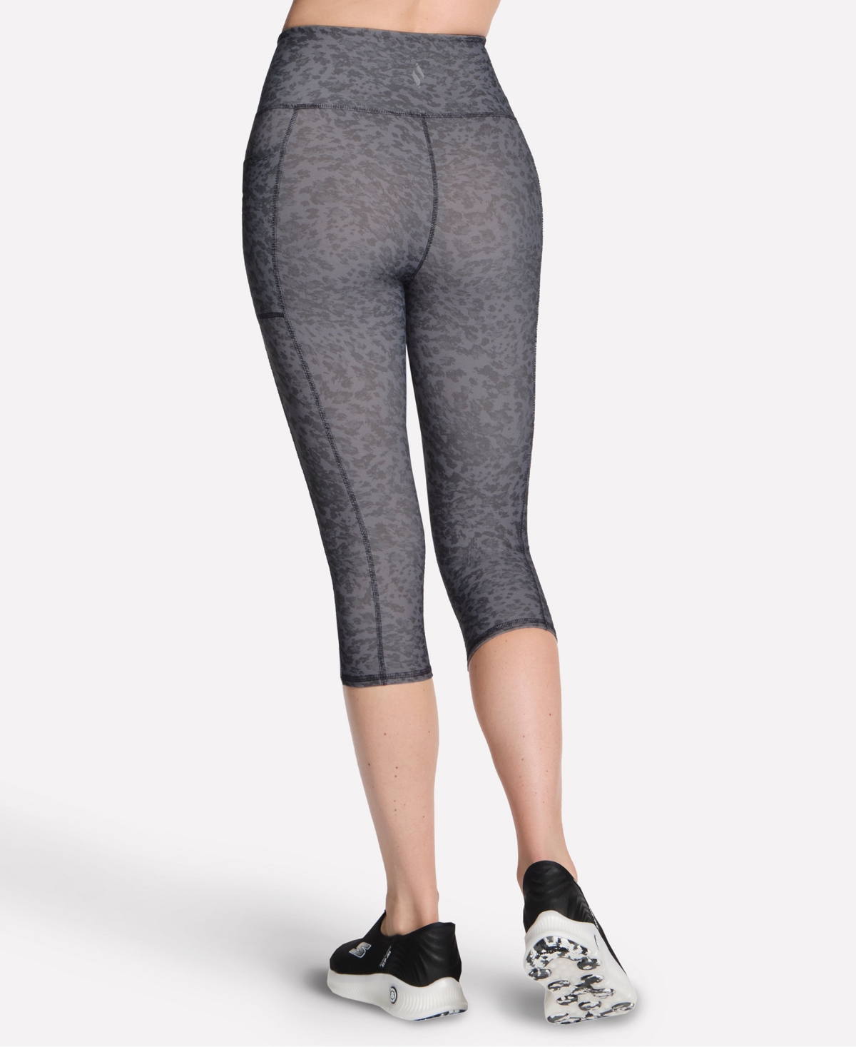Skechers Women's Go Walk Printed High-Waist Capri