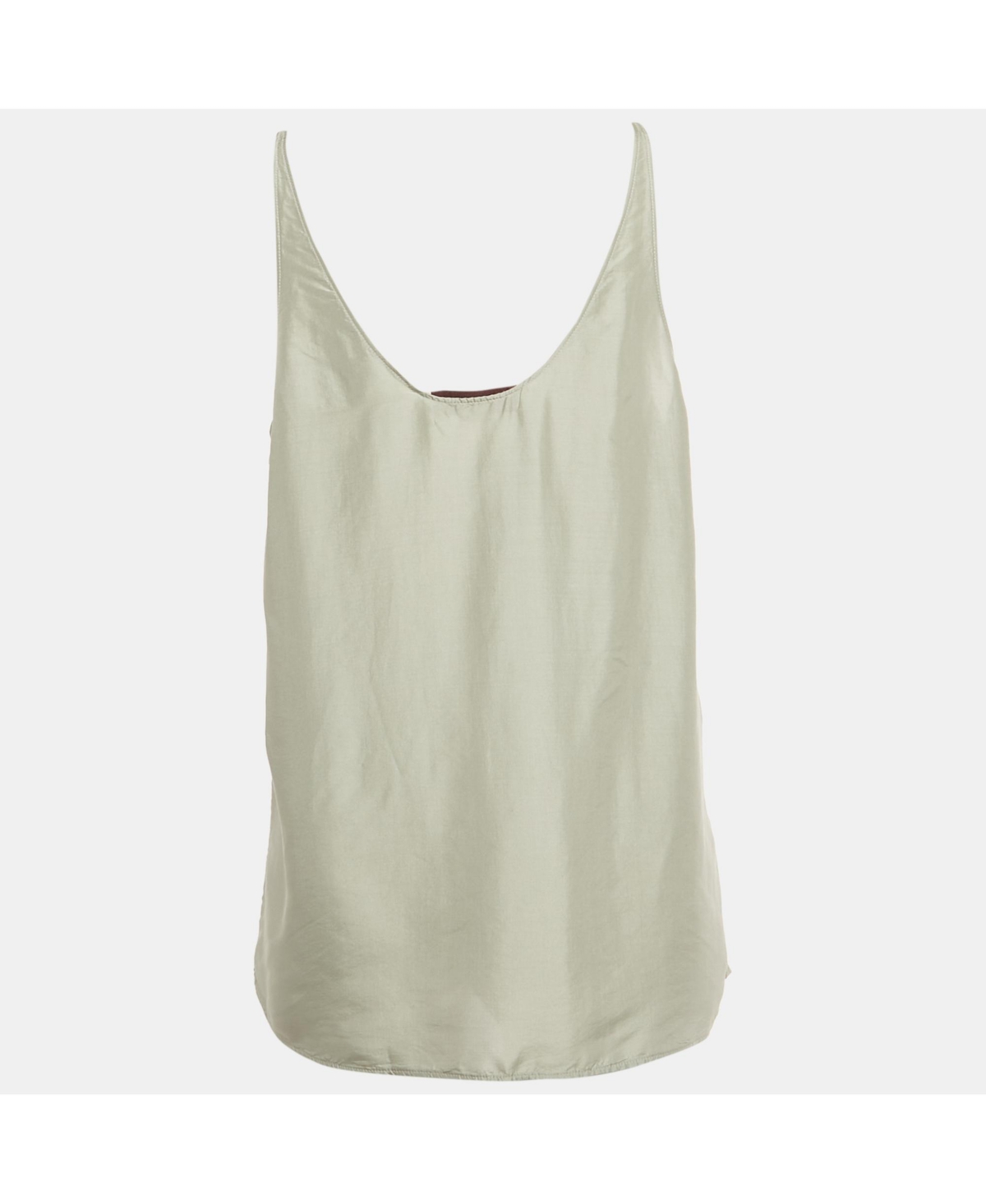 Pre-Owned Stella Mccartney Women's Grey Silk Sleeveless Top