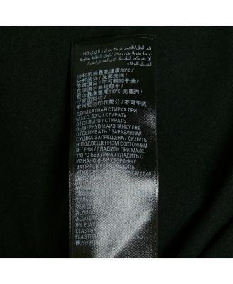 Men's Black/grey Stencil Logo Print Cotton Distressed Hoodie T-Shirt