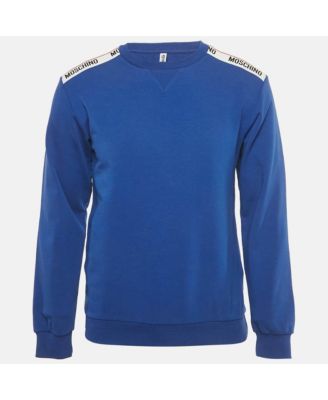 Men's Underwear Logo Patch Cotton Sweatshirt