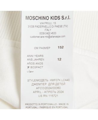 Men's Teen White Teddy Print Cotton