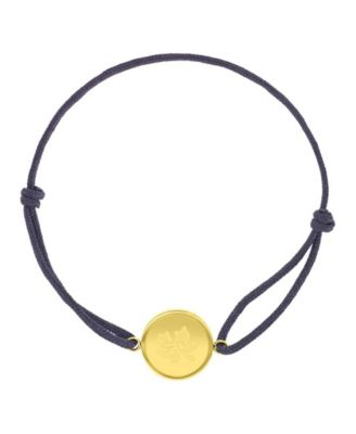 Roxy Waterproof Yellow Hibiscus Adjustable Bracelet - Yellow