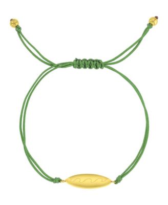 Waterproof Yellow Surfboard Beads Adjustable Bracelet
