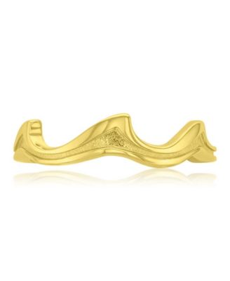 Waterproof Yellow Waves Toe Ring