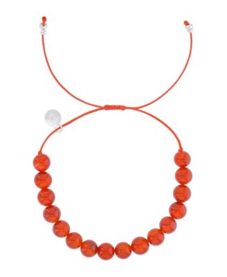 Waterproof Carnelian Adujustable Bracelet