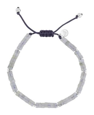 Waterproof Platinum Labradorite Adjustable Bracelet