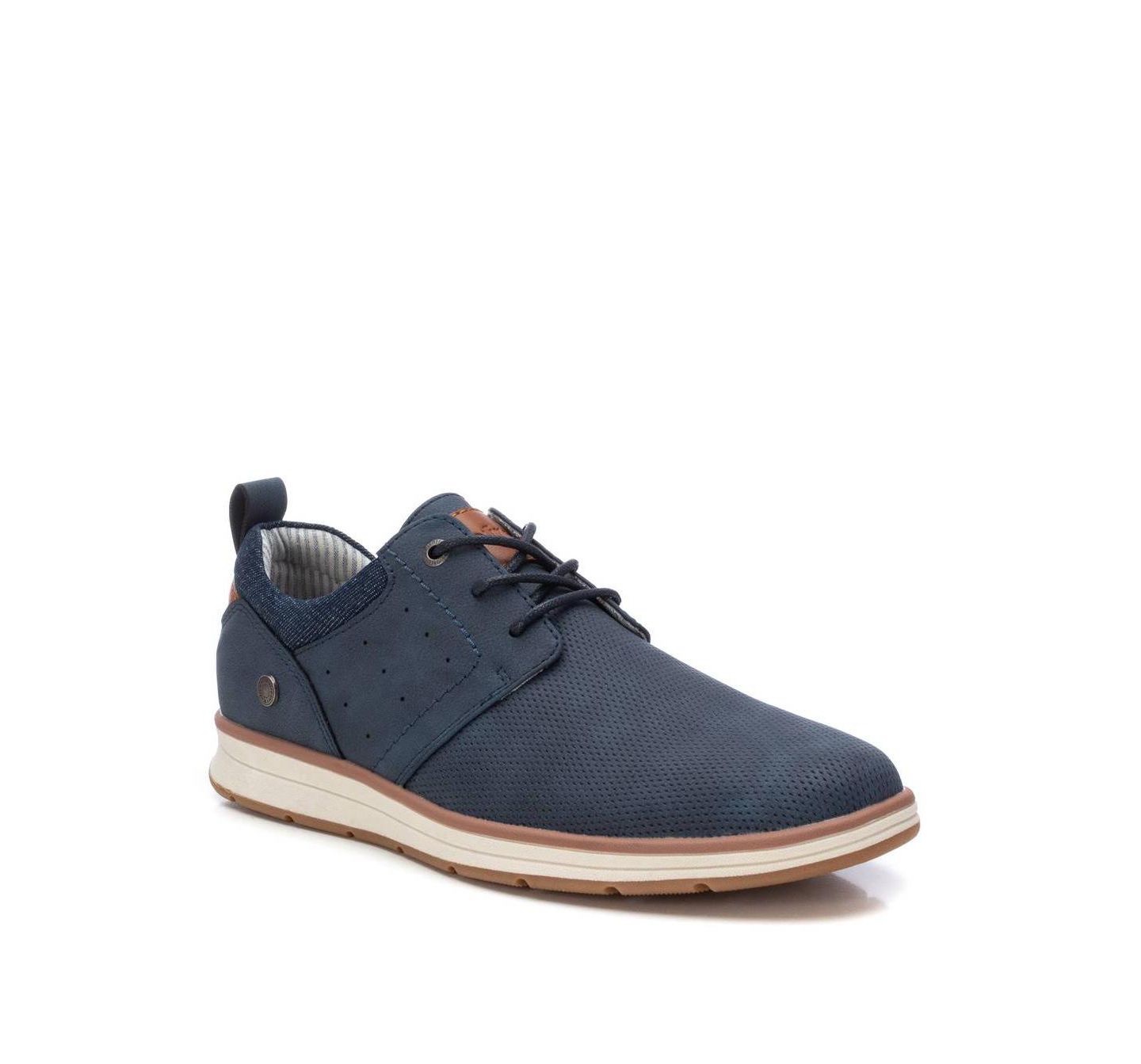 Мужские кроссовки XTI Casual Oxford Sneakers Refresh Collection, цвет: Тёмно-синий — фото 1