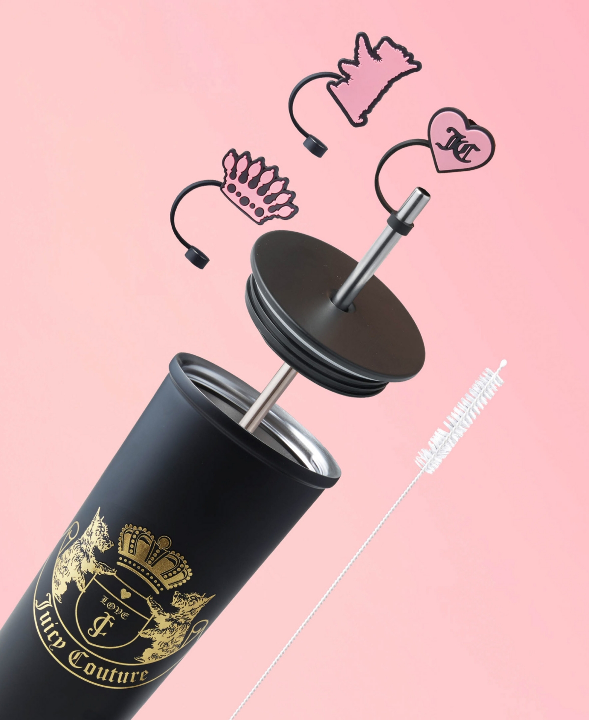 Juicy Couture Stainless Steel 6-Pc. Tumbler Set