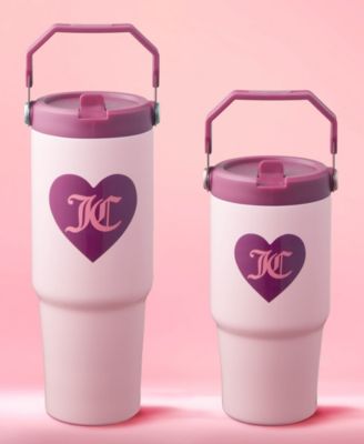 Flip Flow 2-Pack Mommy and Me Insulated Travel Mug Set