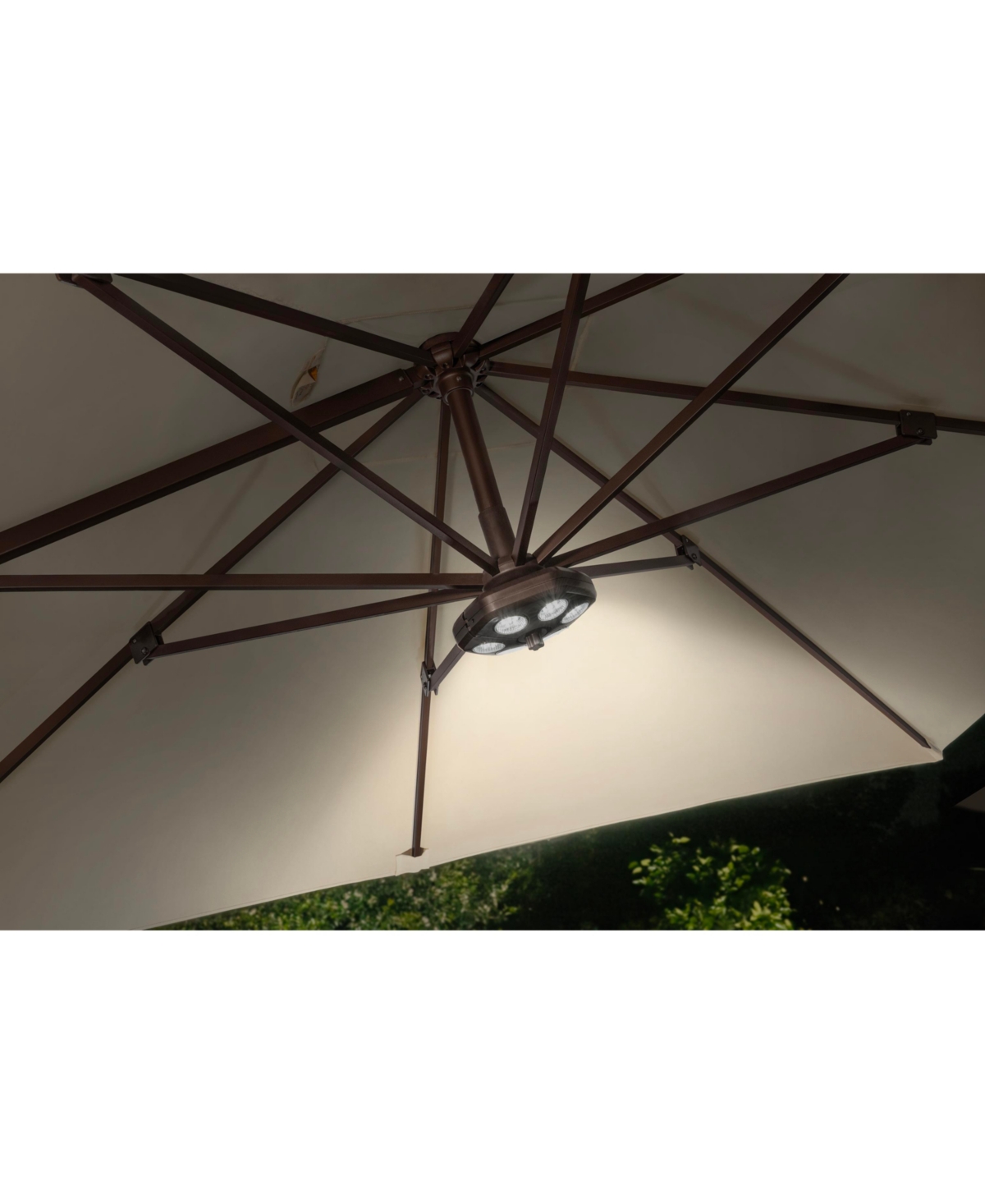 Mondawe Umbrella Light: 36-led Clamp-On Patio Illumination