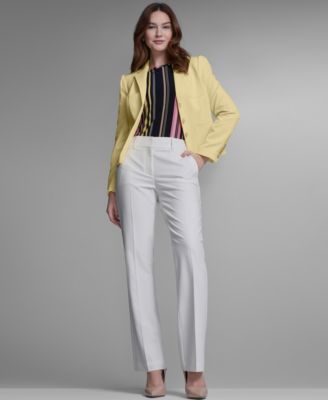 Women's Puff Sleeve Notch Collar Blazer