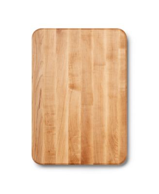 Chop-N-Slice Series Rectangular Wooden Maple Cutting Board, 20" x 14"