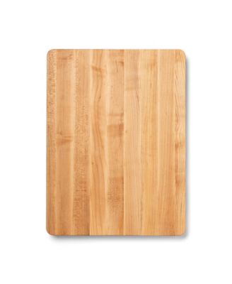 Chop-N-Slice Series Rectangular Wooden Maple Cutting Board, 20" x 15"
