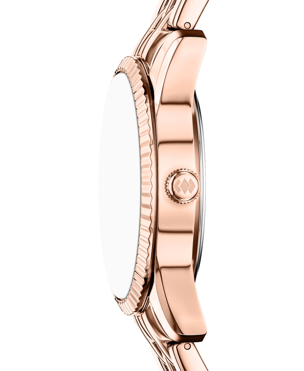 Fossil Women's Scarlette Three-Hand Day-Date Rose Gold-Tone Stainless Steel Watch, 34mm