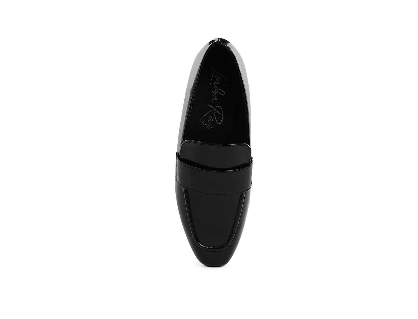 Женские туфли London Rag Bellagio Flat Heel, цвет: Чёрная искусственная кожа — фото 7
