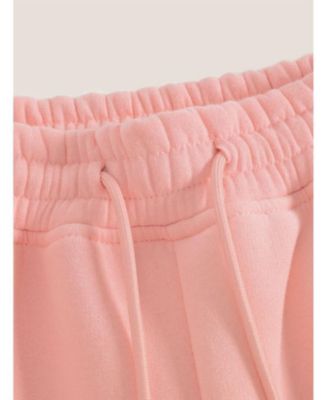 Women's Cloud Essential Fleece Cropped Pullover Hoodie Set