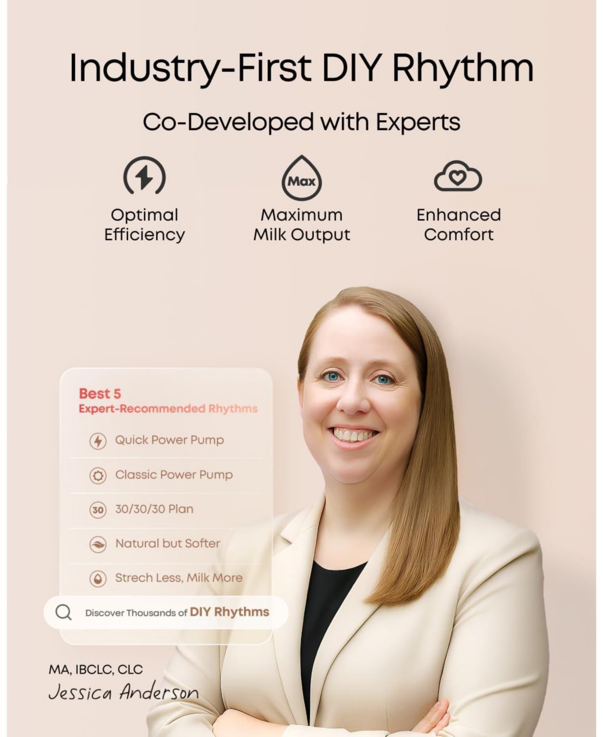 eufy Baby Heated Breast Pump E20, Hands Free In Bra, HeatFlow Tech, 3 Heat Levels, App Control, Hospital Grade, Leakproof, Quiet