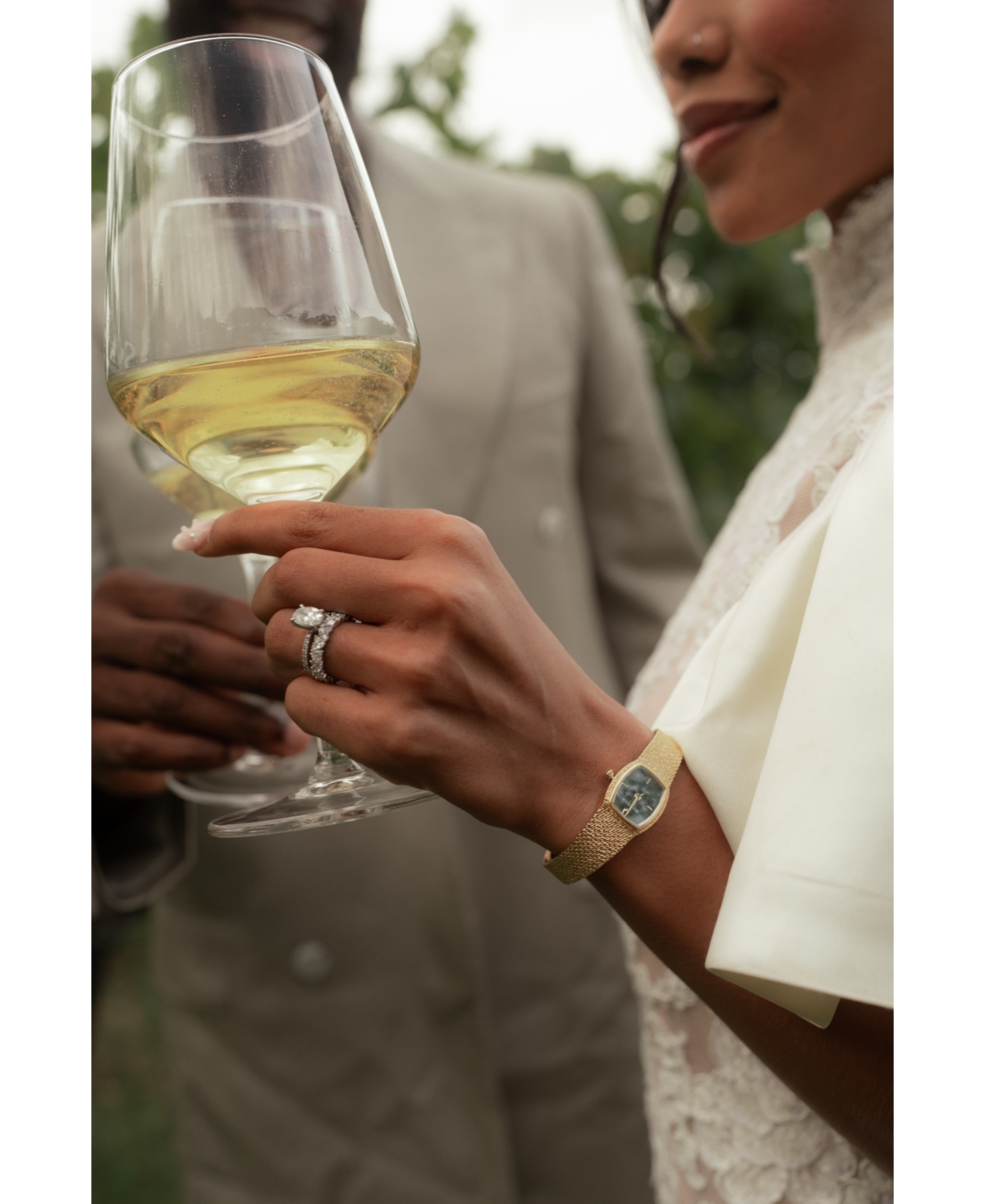 Bulova Women's Classic Goddess of Time Gold-Tone Stainless Steel Bracelet Watch 17mm