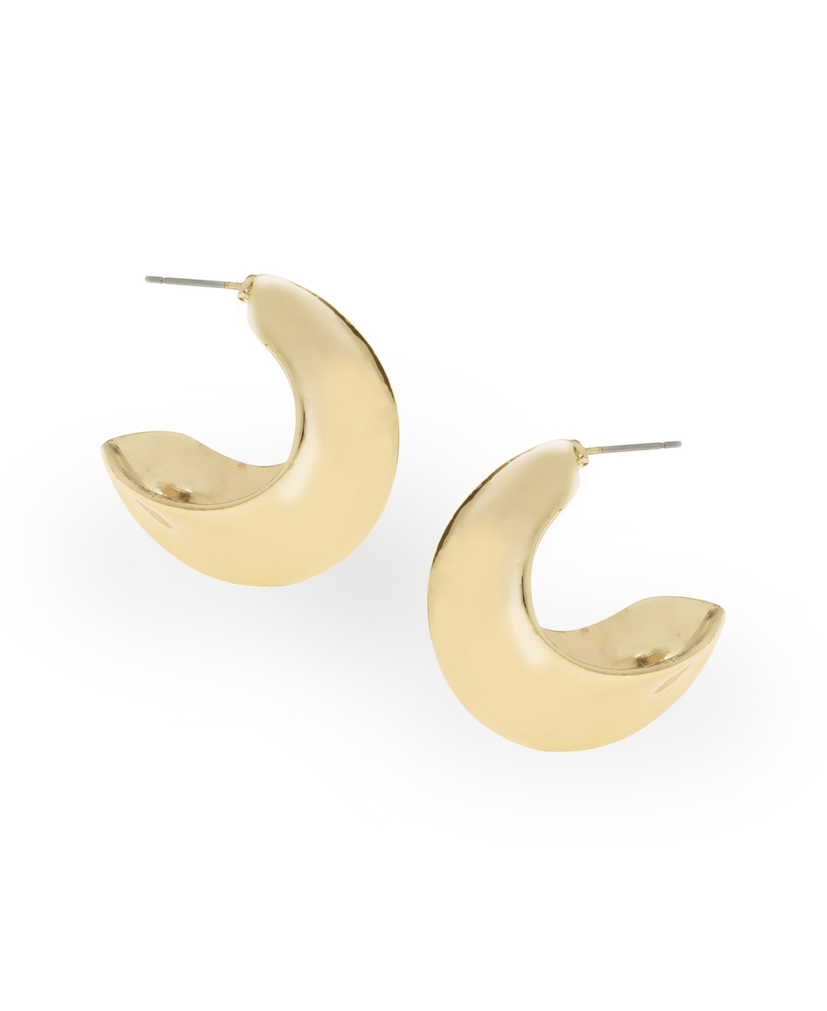 Steve Madden Vintage C Hoop Earrings