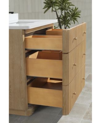 La Jolla 36", Freestanding, Oak Finish