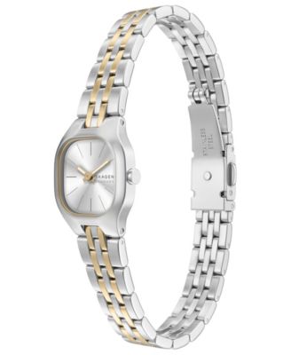 Women's Mellem Micro Quartz Two-Hand Two-Tone Stainless Steel Less Than Watch, 22mm