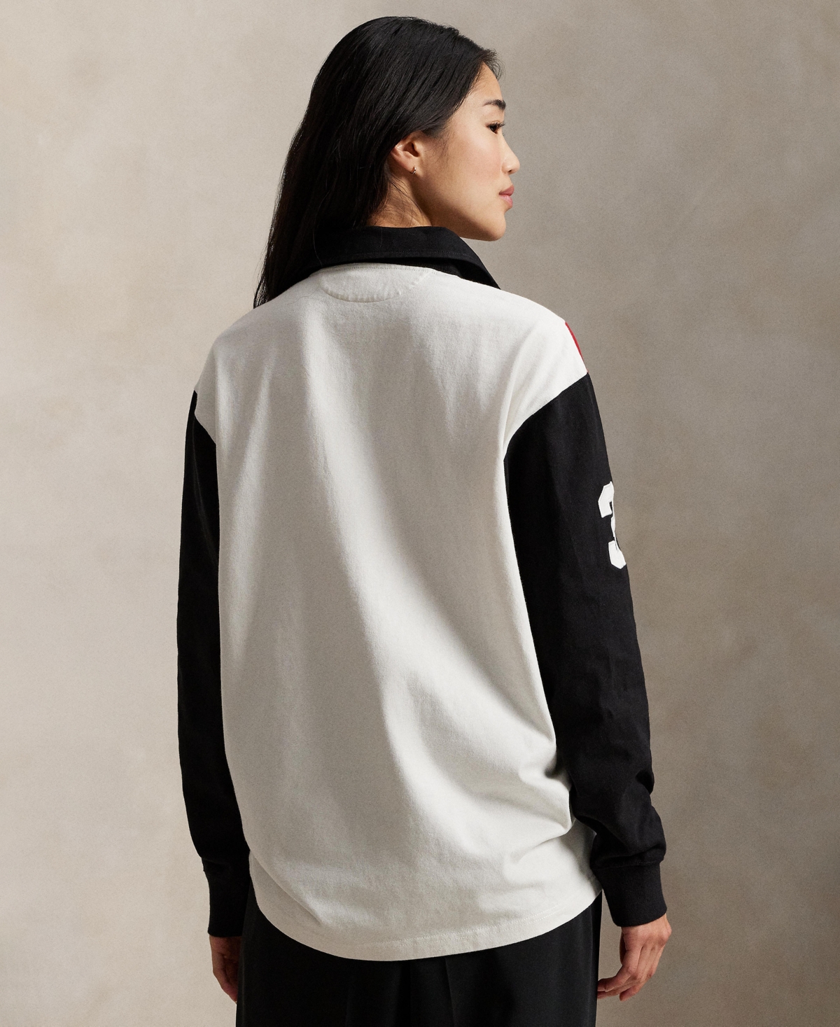 Polo Ralph Lauren Women's Rugby Collared Jersey Shirt