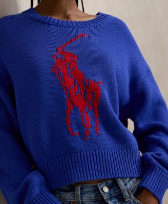 Women's Big Pony Crewneck Sweater