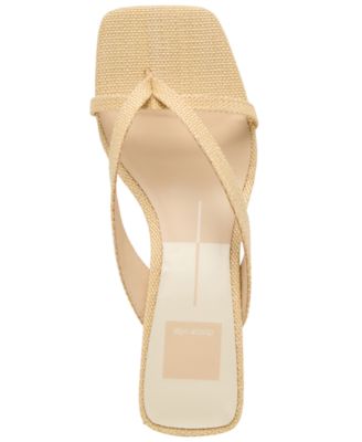 Women's Brevel Thong Low Block Heel Dress Sandals