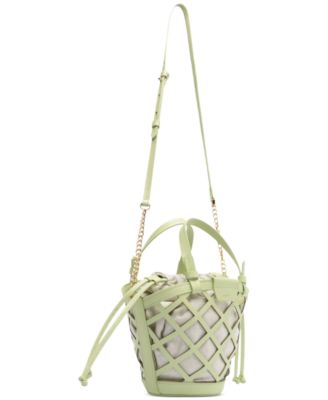 Petra Small Leather Bucket Handbag