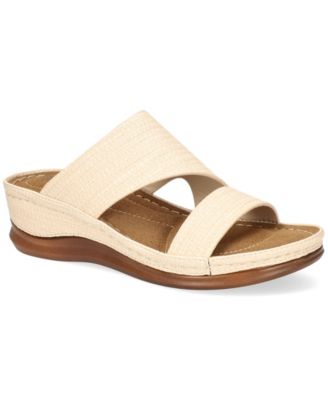Larrain Wedge Slide Sandals
