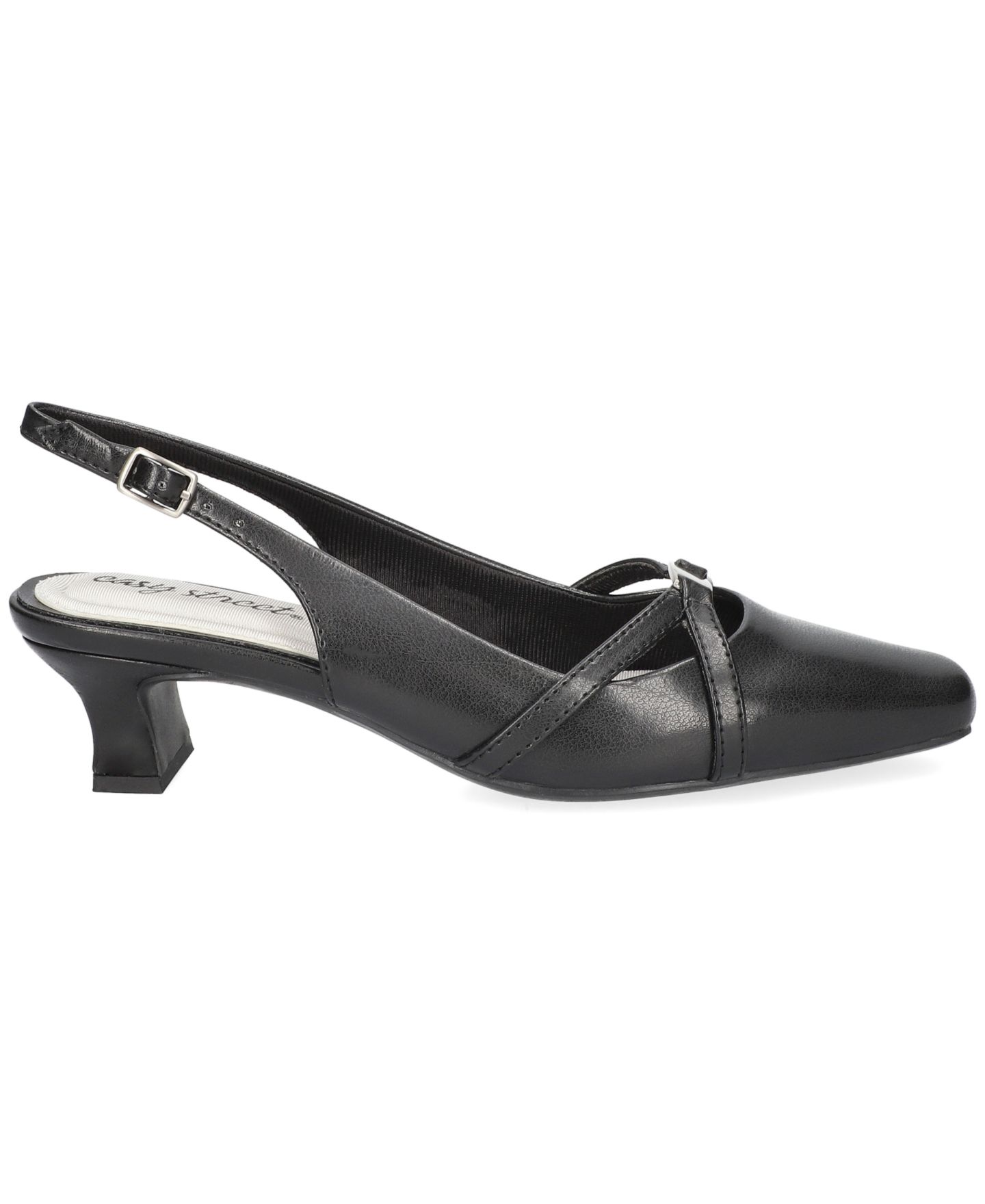 Женские туфли Easy Street Ridley Square Toe Pumps, цвет: Чёрный — фото 2