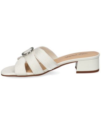 Women's Onyx Block Heel Slide Sandals