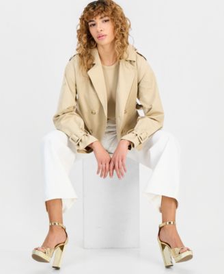 Women's Fatou Cropped Trench Jacket