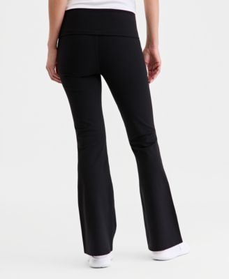 Women's Studio Foldover Waist Flare Leggings