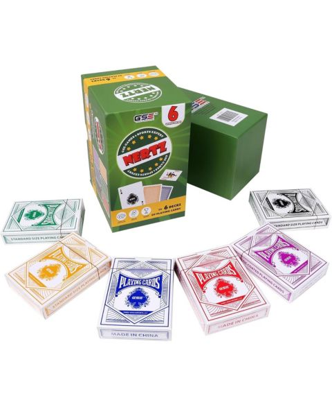 Детская карточная игра GSE Games & Sports Expert Nertz 6-Deck Card Game, от 3 лет