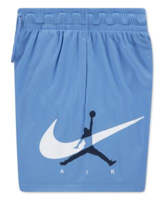 Boys' 8-20 Graphic Varsity-Style Mesh Shorts