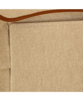 25 Sac Steeple Tote Printed Toile with Leather