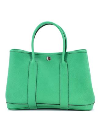 30 Garden Party Tote Leather