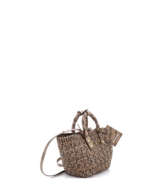 XS Bistro Panier Bag BB Monogram Coated Canvas