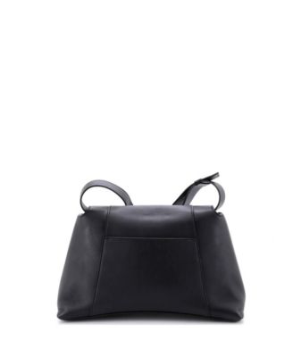 Small Downtown Soft Hourglass Shoulder Bag Leather