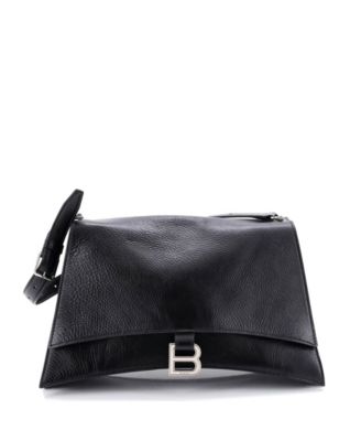 Medium Crush Sling Shoulder Bag Leather