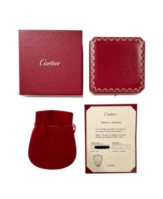 Cartier 3-Tone Gold Diamond Medium Model Trinity Necklace