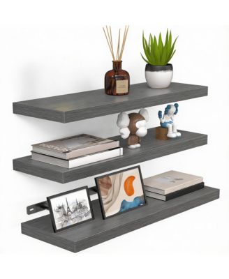 Rustic Floating Shelves for Bathroom, Bedroom, Kitchen