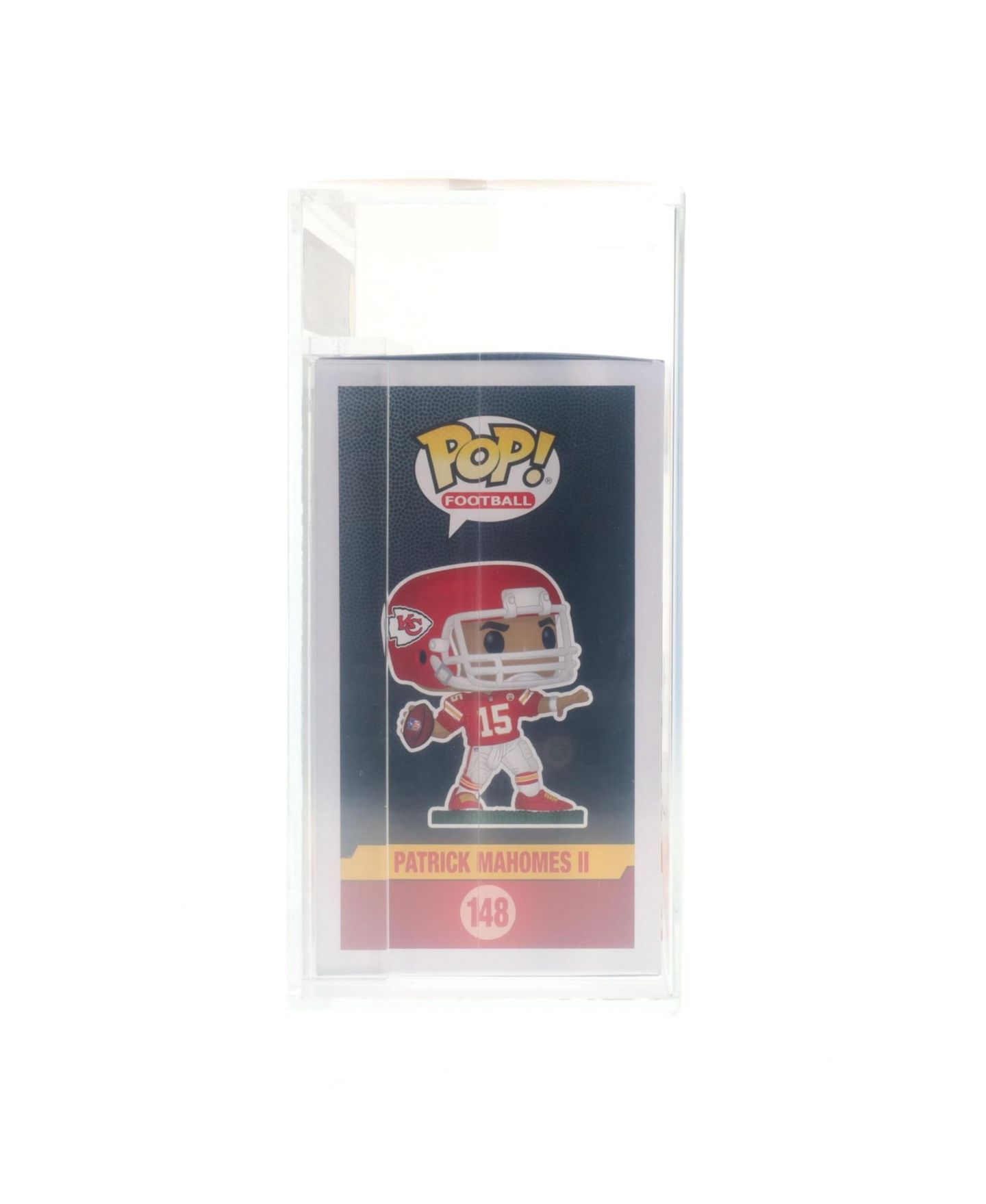 Детская фигурка Funko Pop! Kansas City Chiefs Patrick Mahomes II AFA 9 Graded 3.75" Vinyl — фото 4