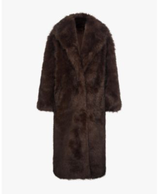Women's Long Faux Fur Jacket